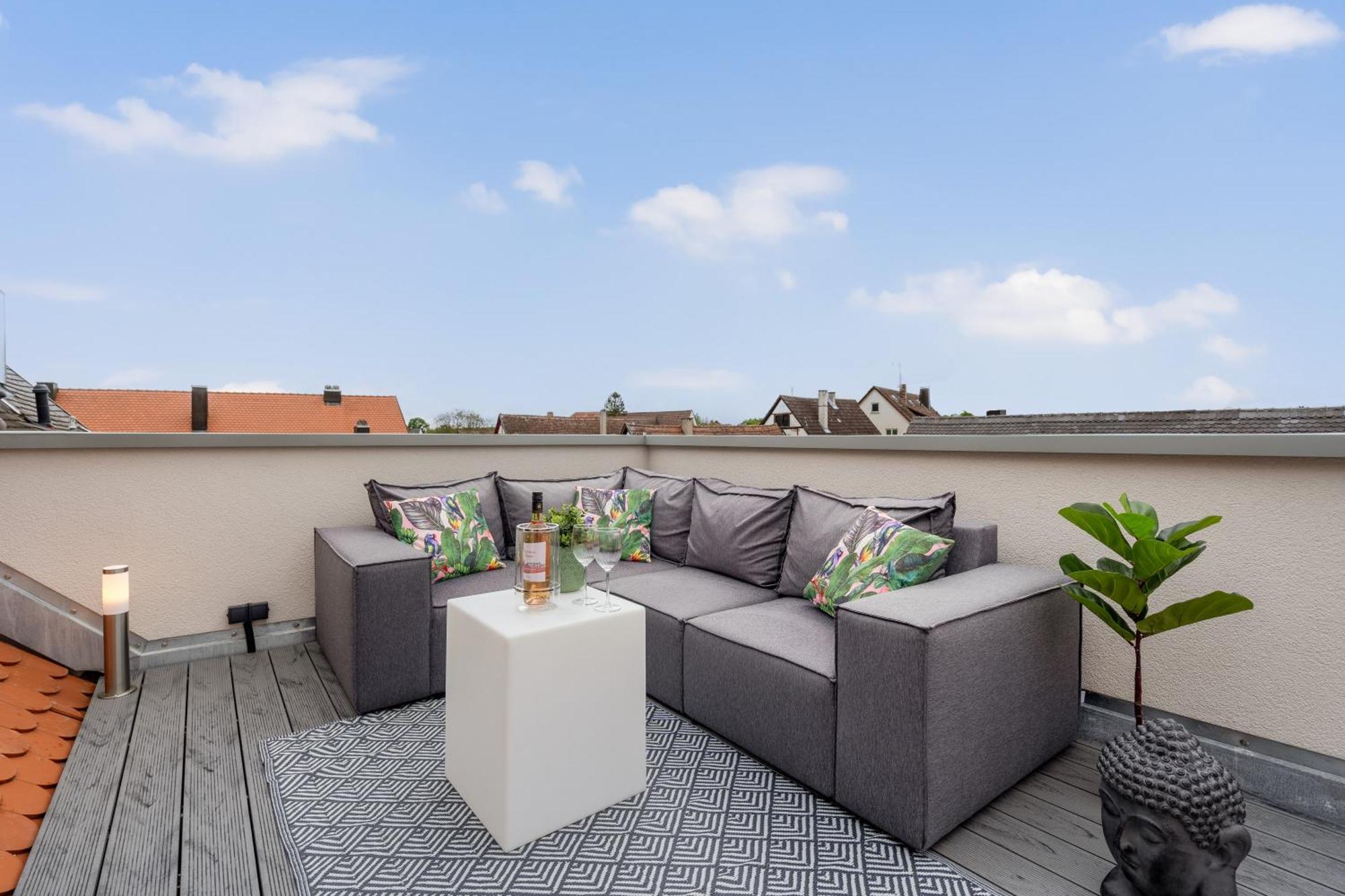Namaste Homes - Ferienwohnung Mit Dachterrasse Bad Windsheim Ngoại thất bức ảnh